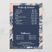 Programme Le corail et le tournesol bleu | Photo | Funéraill (Dos)