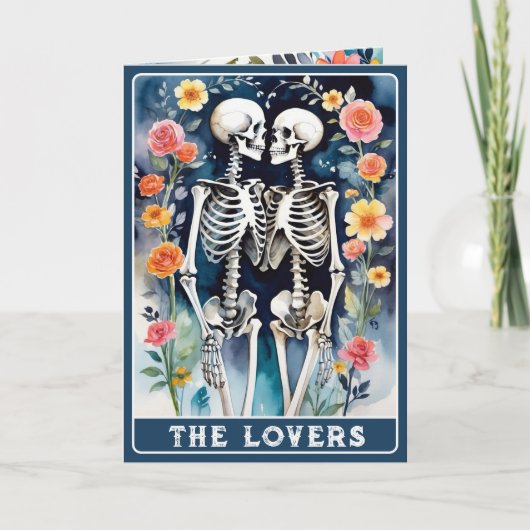 Programme Les amoureux des sketons Tarot Mariage gothique fl (Devant)