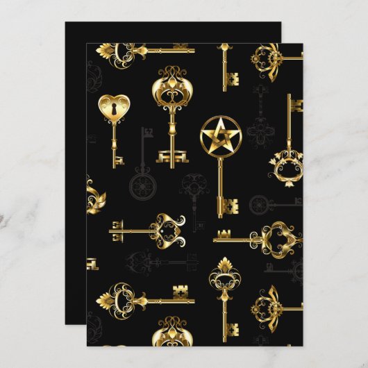 Programme Les Patters de Seamless avec Golden Keys (Devant / Derrière)