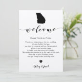 Programme LETTRE D'ACCUEIL ET Itinéraire DU Mariage DE Géorg (Debout devant)