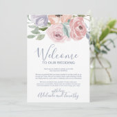 Programme Lettre d'accueil et itinéraire Fleurs Rose Poussié (Debout devant)