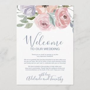 Programme Lettre de bienvenue et itinéraire aux florales Ros