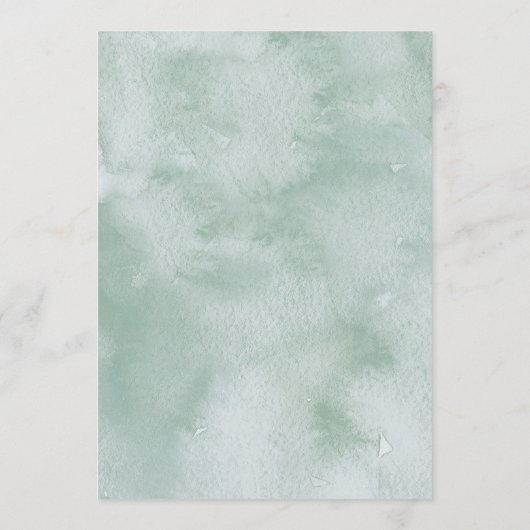 Programme LETTRE Itinéraire Mariage Eucalyptus Greens (Dos)