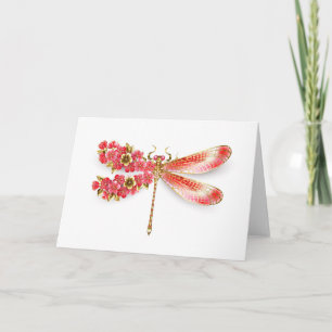 Programme libellule de fleurs avec sakura de bijoux