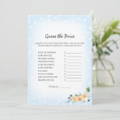 Programme Lion Cub Floral Blue Devinez Le Jeu De Douche Prix (Debout devant)