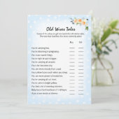 Programme Lion Cub Floral Blue Old Wives Contes Jeu de douch (Debout devant)