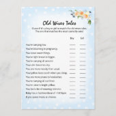 Programme Lion Cub Floral Blue Old Wives Contes Jeu de douch (Devant)