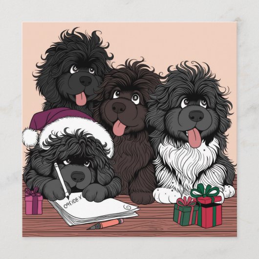 Programme Liste pour le Père Noël (Devant)