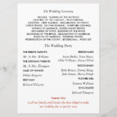 Programme Lumières à cordes modernes, Mariage rouge et or (Dos)