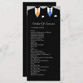 Programme M. et M. Blue / Orange Gay Mariage (Devant / Derrière)