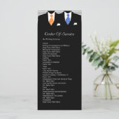 Programme M. et M. Blue / Orange Gay Mariage (Debout devant)