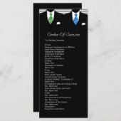 Programme M. et M. Suit et Cravate Gay Service Order (Devant / Derrière)