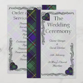 Programme MacInnes Scottish Tartan (Devant / Derrière)