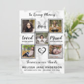 Programme Marbre 5 Photo Mémorial Ordre de service Funéraill (Debout devant)