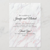 Programme Marbre rose et gris moderne (Devant)