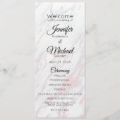 Programme Marbre rose et gris moderne (Devant)