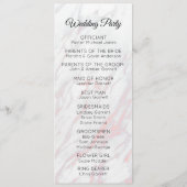 Programme Marbre rose et gris moderne (Dos)