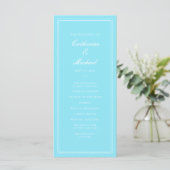 Programme Mariage Absolu Classique Aqua Clair (Debout devant)
