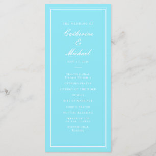 Programme Mariage Absolu Classique Aqua Clair
