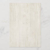 Programme Mariage / Bachelorette Party / Anniversaire (Dos)