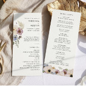 Programme Mariage Bohème Moderne