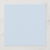 Programme Mariage bouton d'or bleu et jaune (Dos)
