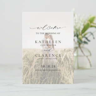 Programme Mariage classique photo classique simple