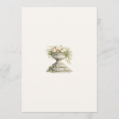Programme Mariage dans un jardin secret de luxe (Dos)