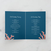 Programme Mariage d'aquarelle de corail (Intérieur)