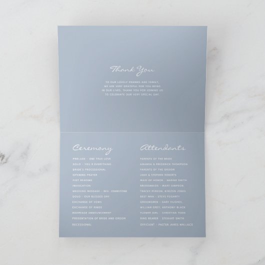 Programme Mariage d'arbre de bouleau de printemps aquarelle (Intérieur)