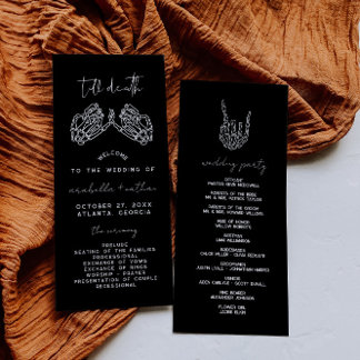 Programme Mariage de automne Dark Moody