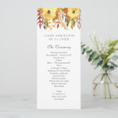 Programme Mariage de automne de charme (Debout devant)