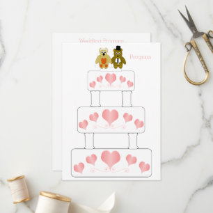 Programme Mariage de conception de gâteau mariage