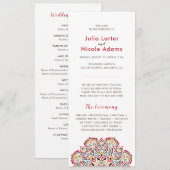 Programme Mariage de Motif de mandala géométrique classique (Devant / Derrière)