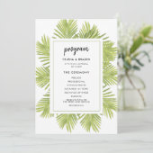 Programme Mariage de palmiers tropicaux (Debout devant)