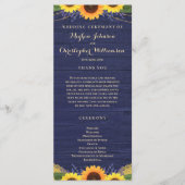 Programme Mariage de tournesol de la Marine (Devant)