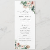 Programme Mariage de verdure fleurie de palme tropicale (Devant)