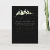 Programme Mariage d'hiver Black/Cream Snowberry + Eucalyptus (Dos)