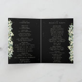 Programme Mariage d'hiver Elégant Black Snowberry+Eucalyptus (Intérieur)