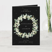 Programme Mariage d'hiver Elégant Black Snowberry+Eucalyptus (Devant)