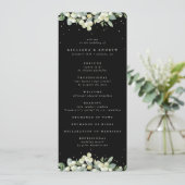 Programme Mariage d'hiver Elégant Black Snowberry+Eucalyptus (Debout devant)