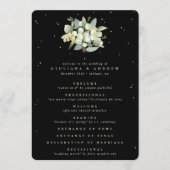 Programme Mariage d'hiver Elégant Black Snowberry+Eucalyptus (Devant)