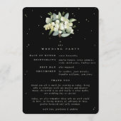 Programme Mariage d'hiver Elégant Black Snowberry+Eucalyptus (Dos)