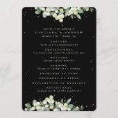 Programme Mariage d'hiver Elégant Black Snowberry+Eucalyptus (Devant)