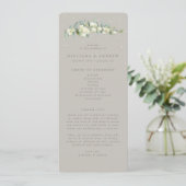 Programme Mariage d'hiver Greige Snowberry+Eucalyptus (Debout devant)