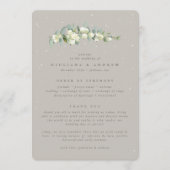 Programme Mariage d'hiver Greige Snowberry+Eucalyptus (Devant)