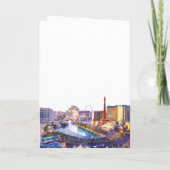 Programme Mariage élégant à Las Vegas à l'aquarelle (Dos)