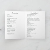 Programme Mariage floral turquoise, jaune et rose (Intérieur)