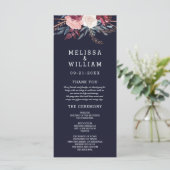 Programme Mariage géométrique de la marine florale de Bourgo (Debout devant)