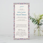 Programme Mariage géométrique en treillis marocain (Debout devant)